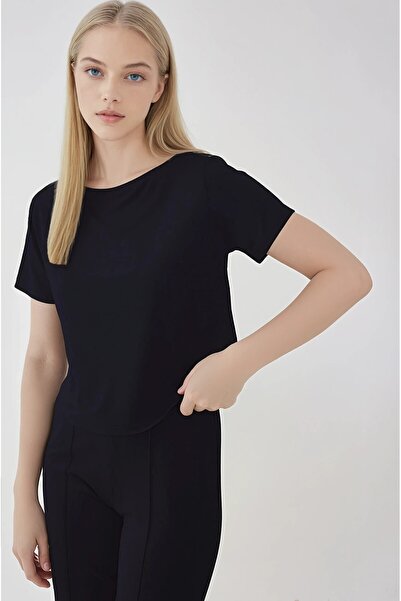 Vitrin Short Sleeve Comfortable Blouse