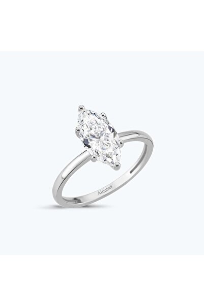 Altınbaş Altın Markiz Tektaş Yüzük