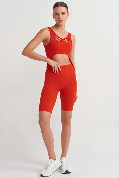 COMEUP V Bel Orta Shaping / Sculpting Biker Shorts Fire Red