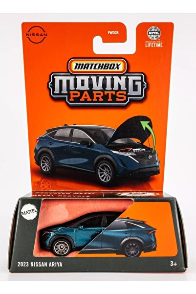 HOT WHEELS Matchbox Moving Parts 2023 Nissan Ariya 1:64 Metal Açılır Kaput