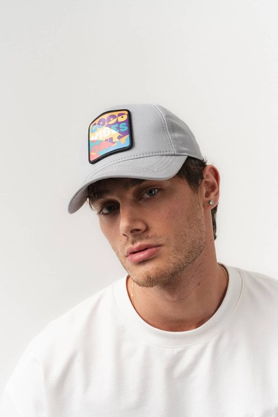 go gang own Καπέλο Unisex με ρυθμιζόμενη λεπτομέρεια με τετράγωνο σχέδιο Velc...