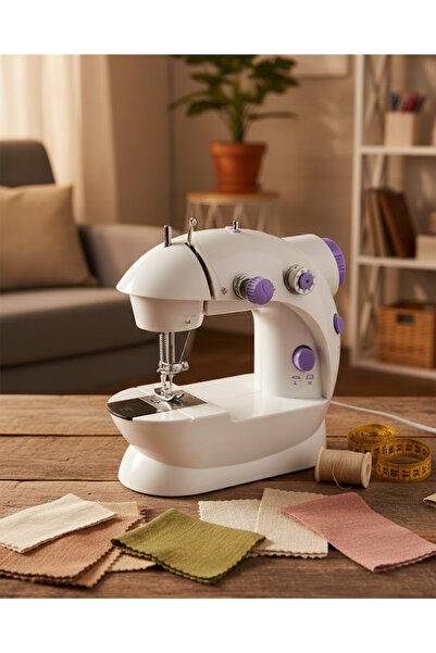 Genel Markalar Taşınabilir Mini Dikiş Makinesi, Ev ve Ofis İçin Kullanışlı
