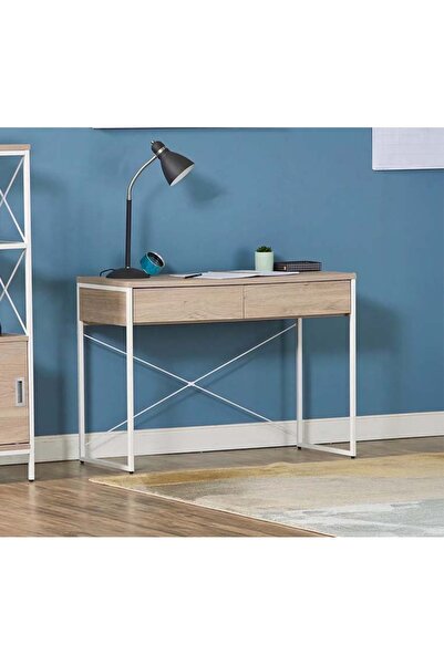 Woody مكتب دراسة خشبي من ألفا، طوله 105 سم