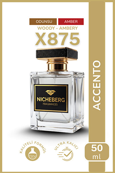 X875 Accento Unisex Parfüm 50ml