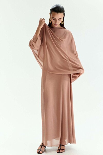 H&M Cape-detail dress