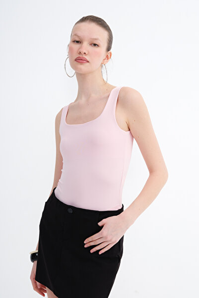 Addax Thick Strap Bodysuit Z1063