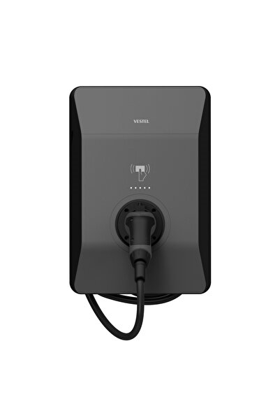 Vestel Elektrikli Araç Şarj İstasyonu EVC04 AC22SW-T2P Smart 22kW Kablolu
