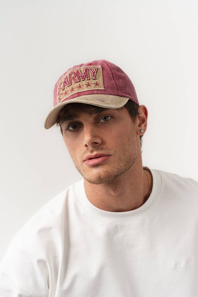 go gang own Ρυθμιζόμενο καπέλο Unisex από ύφασμα τζιν που πλένεται, 5 αστέρων