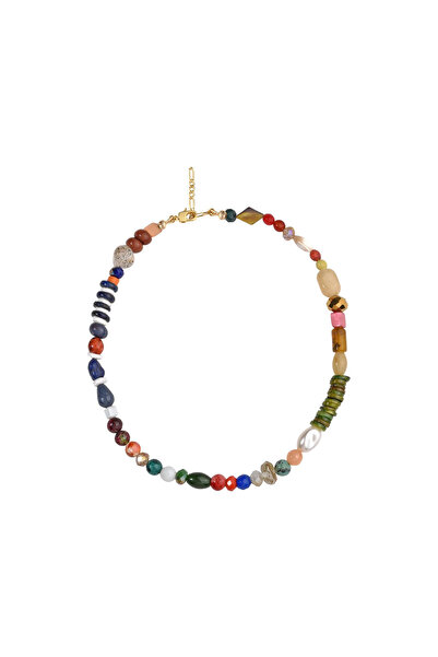 CAL'S Mixed Natural Stone Necklace