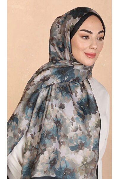 Butik New Season Floral Print Cotton Pack Koza Soft Shawl (Non-Slip)