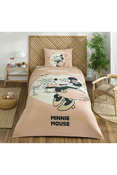 Özdilek ديزني طقم غطاء لحاف رانفورس مفرد ترانك ميني ماوس هاوا