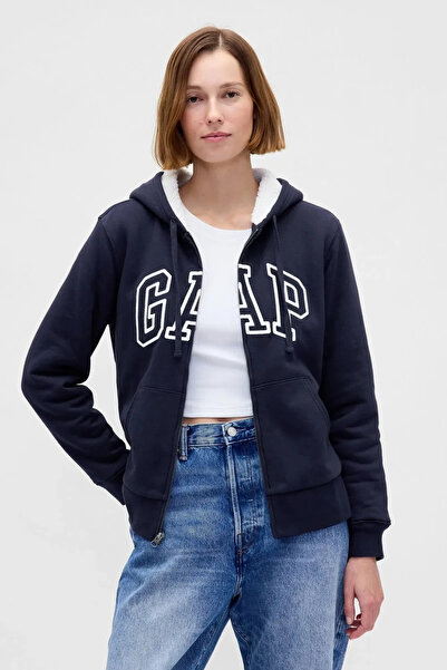 GAP Women's Dark Navy Blue Tracksuit Top 804073001