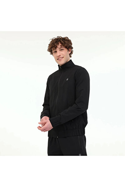 lumberjack Mb Bs04 Woven Men's Black Tracksuit Set