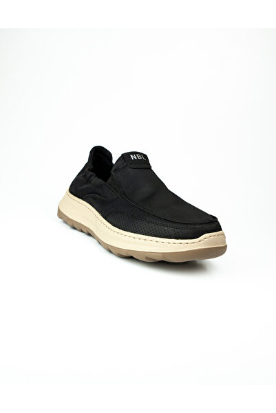 Nobel 5031 Black Elastic Men's Casual Shoes
