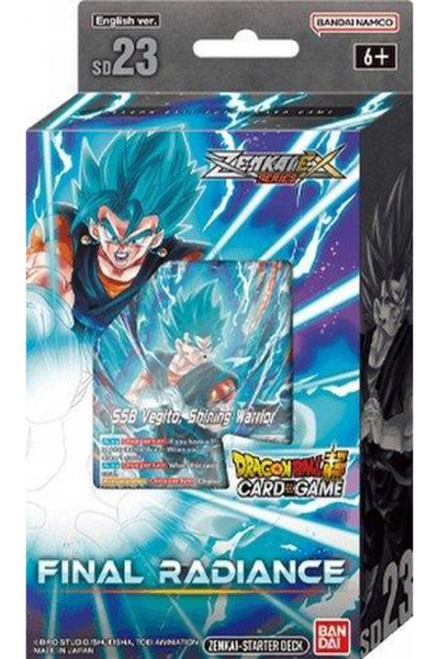 BANDAI DragonBall Super Card Game - Τελική Ακτινοβολία - Αρχική Τράπουλα SD 23