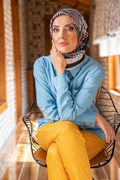 NESSCARF Nes Twill Eşarp Pudra