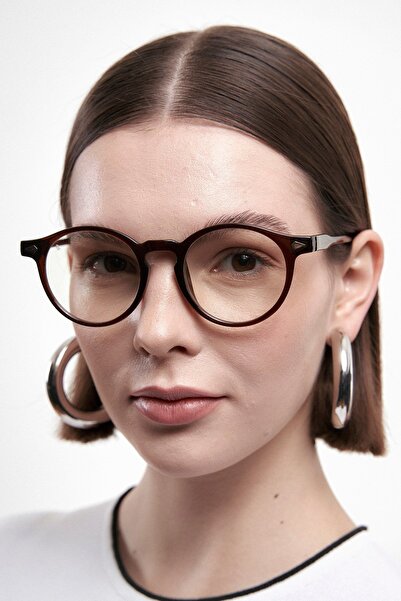Bilge Karga Sabina Brown Blue Light Protective Glasses