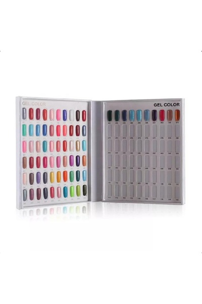 Marka 120 Renk Tırnak Renk Katalogu & 120li Plastik Tırnak Set
