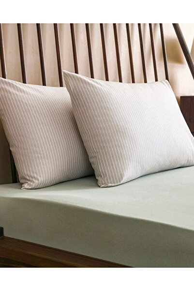 LC Waikiki Lcw Striped Cotton Pieces Pillowcase 2-Piece Set 50X70 cm