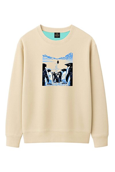 Espina Premium Penguin Printed Sweatshirt