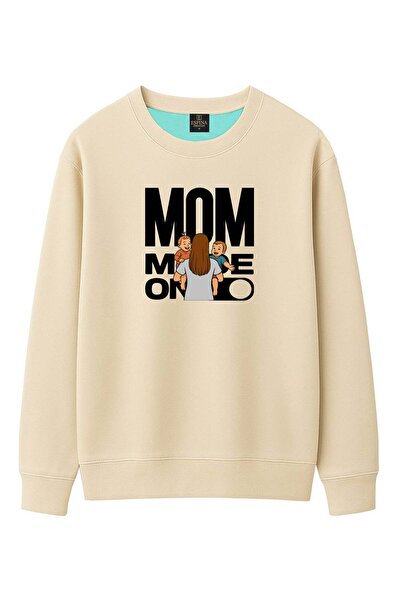 Espina Premium Regular Mom Mode on <2 Children Printed Sweatshirt