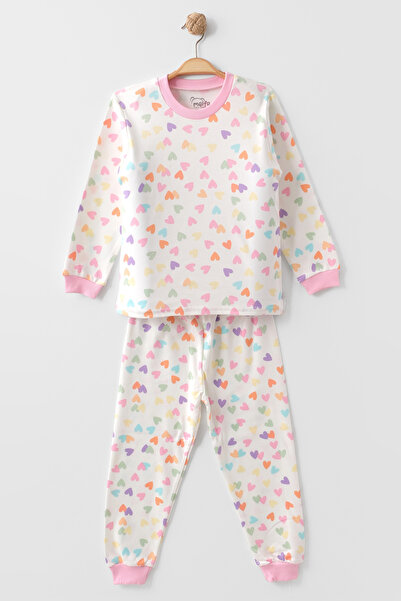 YİNZ 7-8-9 Yaş Pamuklu Çocuk Pijama Takımı %100 Pamuk, Oeko-Tex Sertifikalı K...