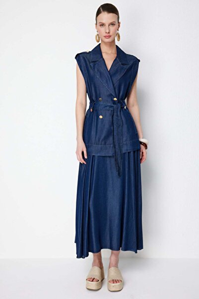 ON Φούστα μίντι με βολάν