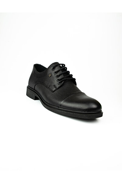 Nobel 962- 7 Black Leather Classic Men's Shoes