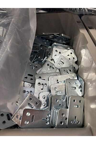 BAŞKAN YAPI HIRDAVAT 10 ADET METAL DÜZ GÖNYE 30x 50 2MM Köşebent Demir Gönye ...