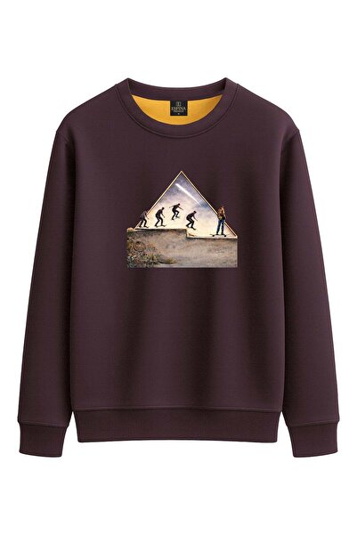 Espina Premium سويت شيرت كايكاي مطبوع للجنسين