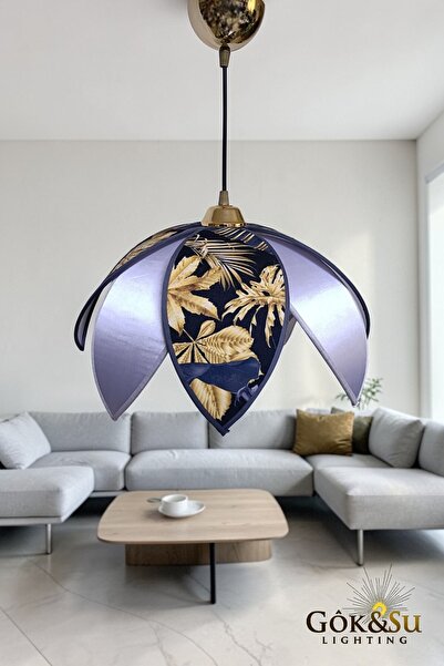 Göksu Lighting Papatya Model Flora Serisi Dekoratif Sarkıt Avize Salon-Oturma...