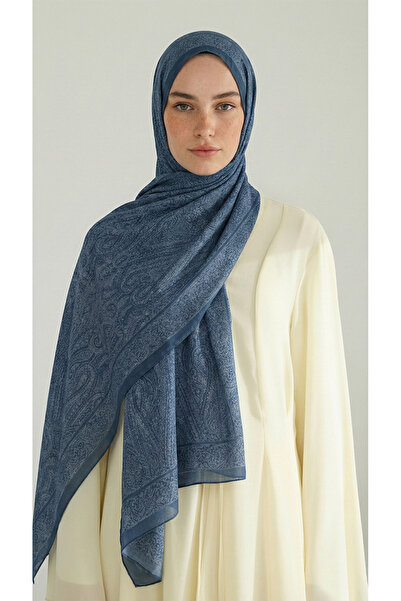 Karaca ΚΟΜΨΟ Με σχέδιο VUAL ΑΓΟΡΑΖΕΤΕ Μετάξι - ΜΩΡΙΑΣΙΑ ΜΠΛΕ