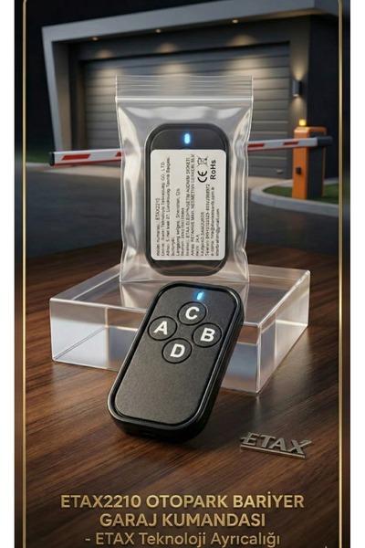 ETAX ETAX2210 OTOMATİK BARİYER GARAJ KUMANDASI