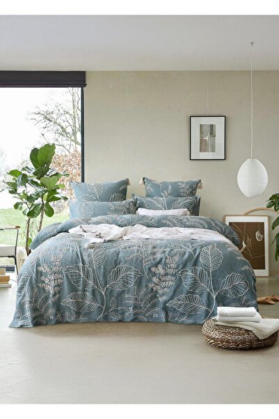 The Mia Double Bedspread Set 3 Pieces Green