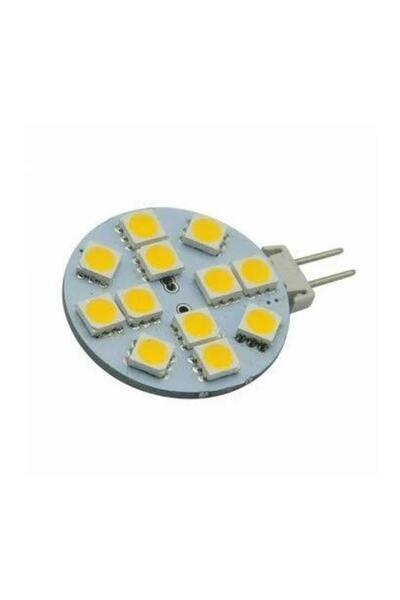 DORA LED G4 LED AMPÜL 12V YUVARLAK İĞNE BACAK BEYAZ