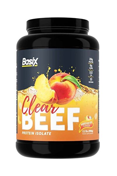 Basix Beef Protein Isolate Peach Ice Tea Flavour 2.2 lb