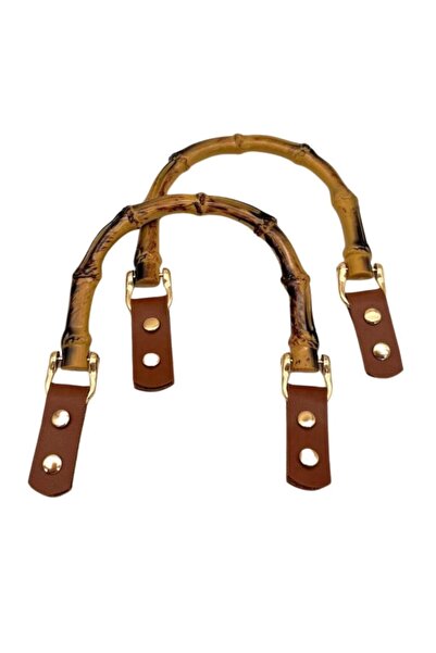 angel çanta aksesuar Troklu Taba Leather Pcs Plastic Bag Handle