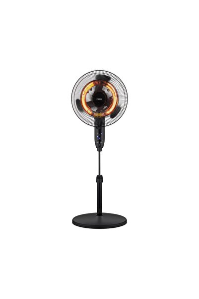 Noveen 2-in-1 Smart Pedestal Fan Heater F740, WiFi, 4 Speeds, Timer, Black