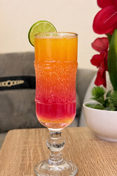 Palaces طقم أكواب عصير زجاجية – 6 قطع (175 مل)