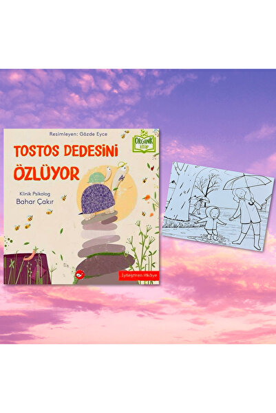 Beyaz Balina Yayınları TOSTOS DEDESİNİ ÖZLÜYOR / ORGANİK KİTAP / CİLTLİ / KAR...