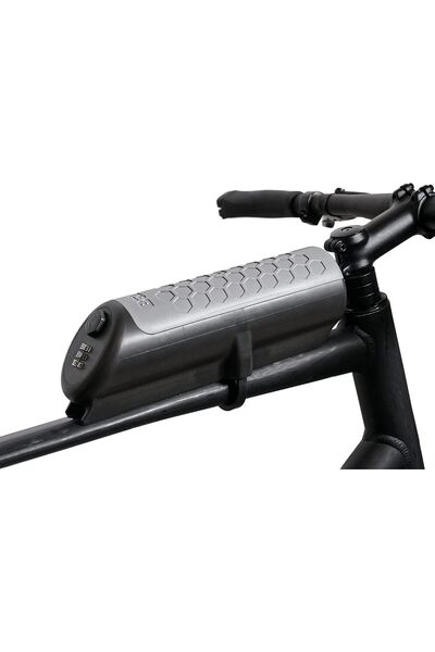 Maanys صندوق دراجة قابل للقفل، قفل مدمج برقم سري، بطانة داخلية، تجميع سريع [2...