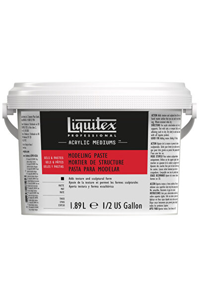 Liquitex Professional Akrilik Modeling Paste 1.89L (Rölyef Macunu)