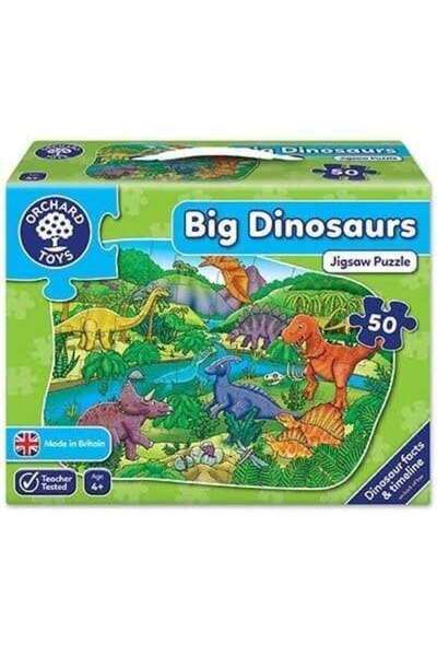 Orchard Toys Puzzle de podea cu dinozauri (50 de piese) DINOZAURI MARI