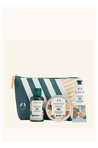 THE BODY SHOP The Shea gift bag set includes three products.