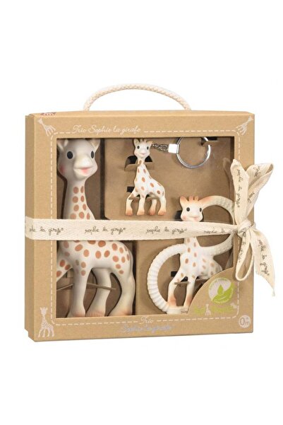 Sophie La Girafe Set cadou Trio Sophie Girafa