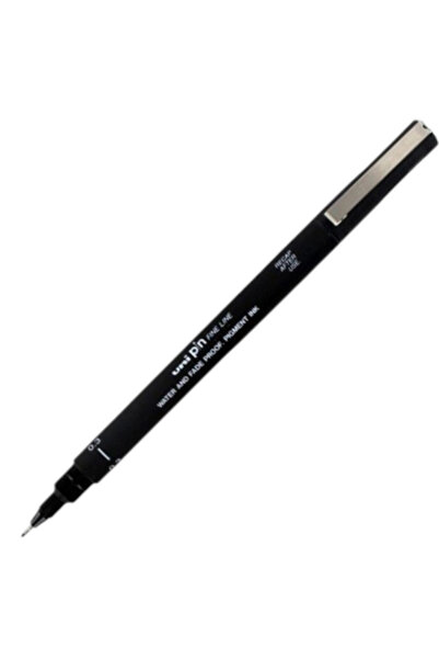 UNİ-BALL UNIBALL PIN (0.5 ) FINE LINE ACRYLIC NIB PEN BLACK