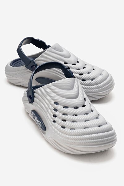 CCWAY AYAKKABI Женски пантофи Sabo с тъкан мотив BUZ LACİ