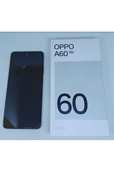 OPPO Κινητό τηλέφωνο A60, 4GB RAM, 128GB, 5G, Μαύρο κόκκινο/εκτεθειμένο τηλέφωνο