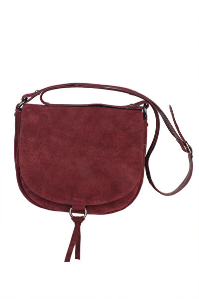 Ysmn Genuine Suede Leather Covered Crossbody Shoulder Bag YC012036HSD