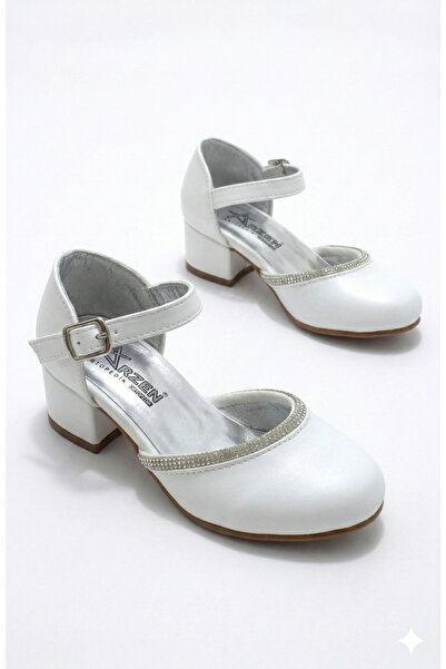 ORELİON Rochie de seară pentru fete pantofi cu toc cu pietre aplicate Pantofi...